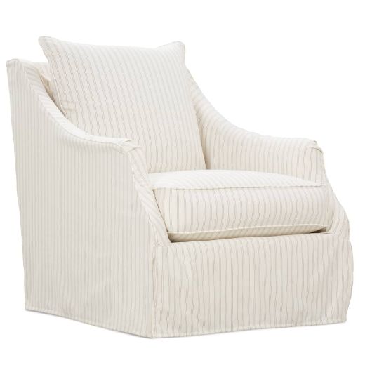 Picture of Kate Slipcovered Swivel Chair w/Glider Option